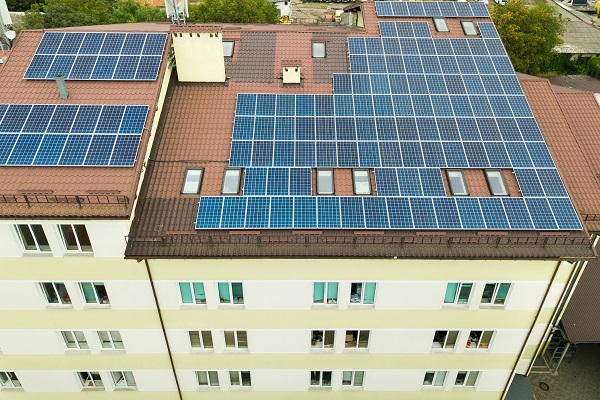 Energia solar em apartamento